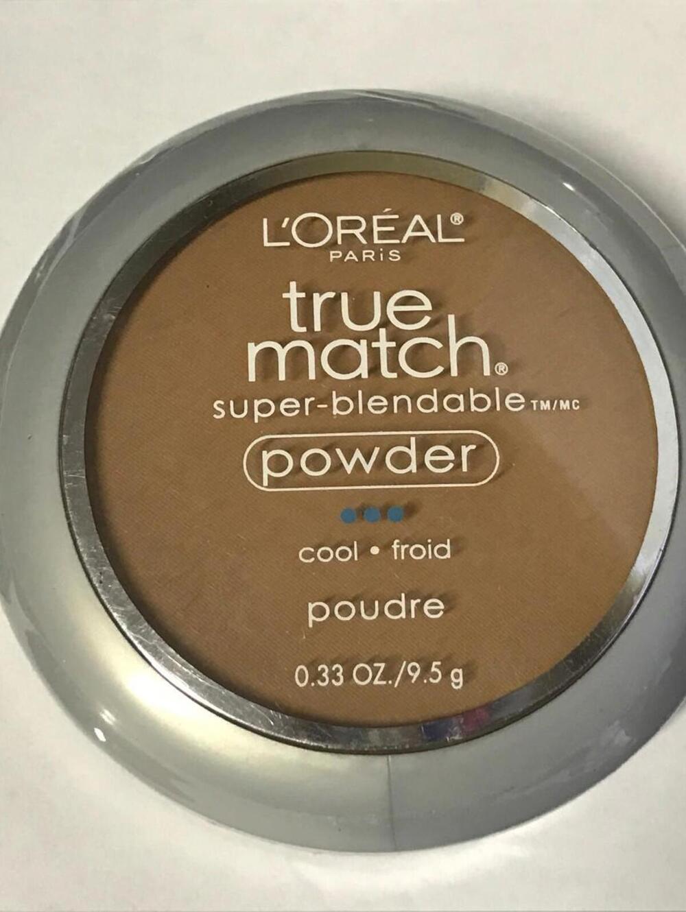 NEW L'OREAL PARIS True Match Super Blendable Powder Cool ~ Nut Brown - C7